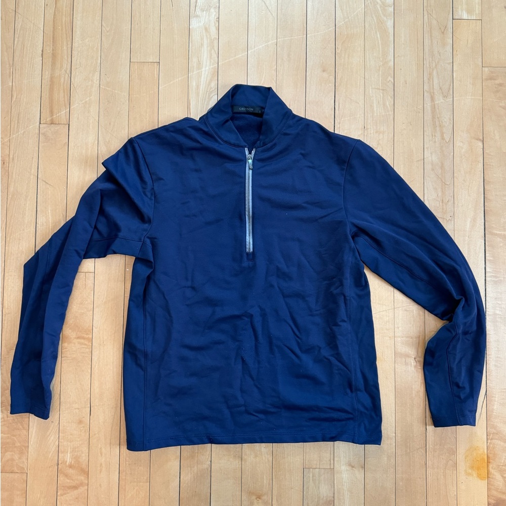 Men’s Greyson Siasconset Quarter-Zip - Maltese Blue - Small